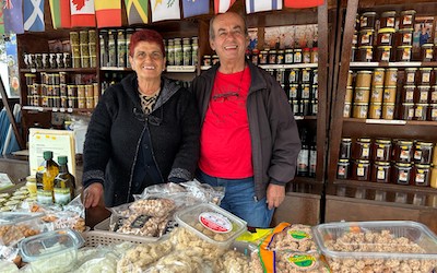 Lekkere souvenirs in Monolithos op Rhodos