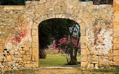 Kasteel in Pylos op de Peloponnesos