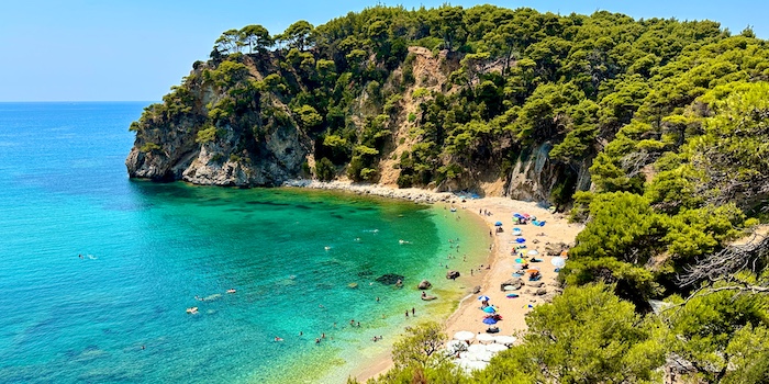 Alonaki Fanariou strand bij Parga