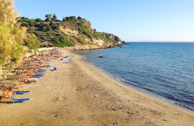 Mavratzis beach op Vasilikos Zakynthos