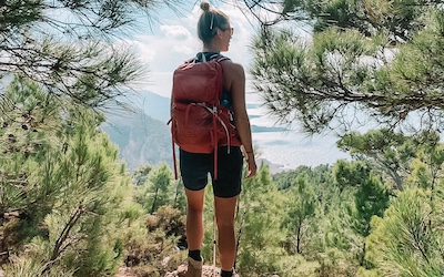 Wandelen door de naaldboombossen op Karpathos