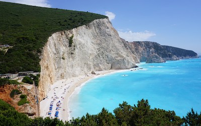 Porto Katsiki is een bezienswaardigheid op Lefkas