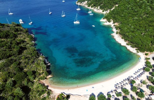 Filiatro beach op Ithaki