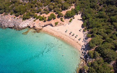 Samiopoula eiland bij Samos