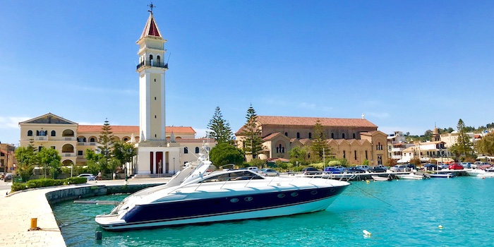 Agios Dionysios kerk in Zakynthos-stad
