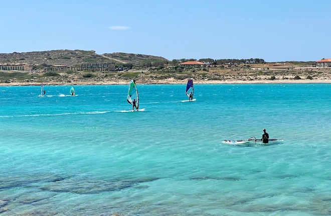 Wind- en kitesurfen op Griekse eiland Karpathos