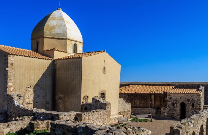 Skopiotissa klooster op Vasilikos schiereiland van Zakynthos