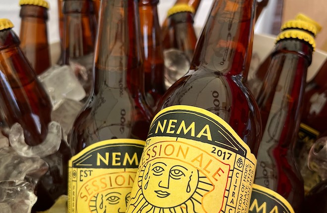Bier uit Messinia van Nema microbrouwerij