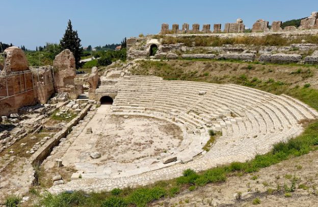 Nicopolis amfitheater in Epirus