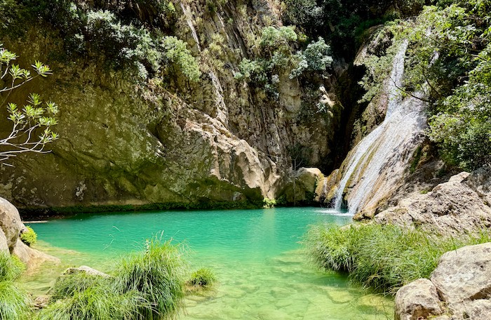 Polilimnio waterval in Messinia