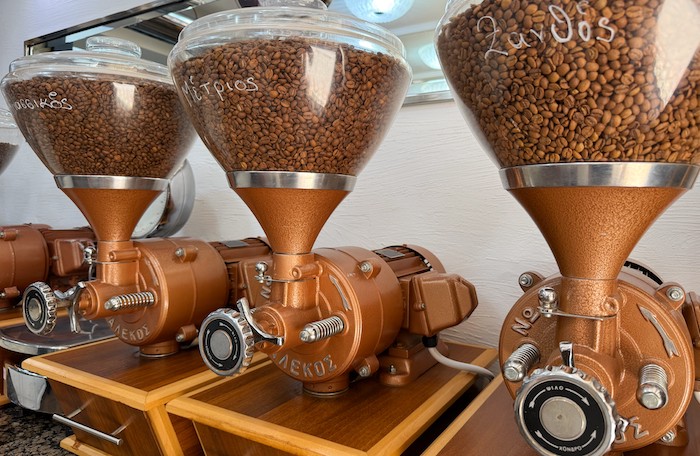 Koffiebonen uit Griekenland van Spinos