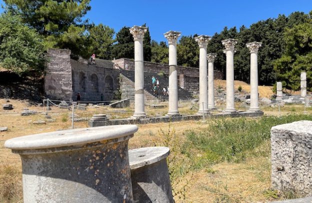 Archeologisch hoogtepunt van Kos het Asklepieion