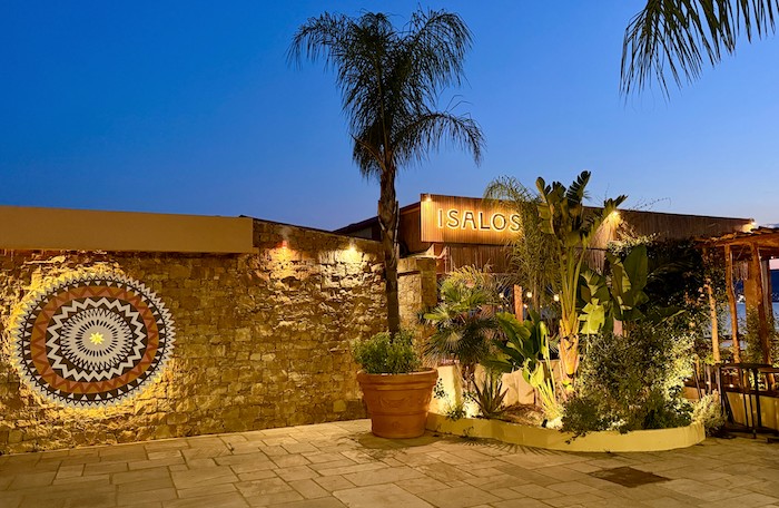 Isalos bar en restautant in stad Volos