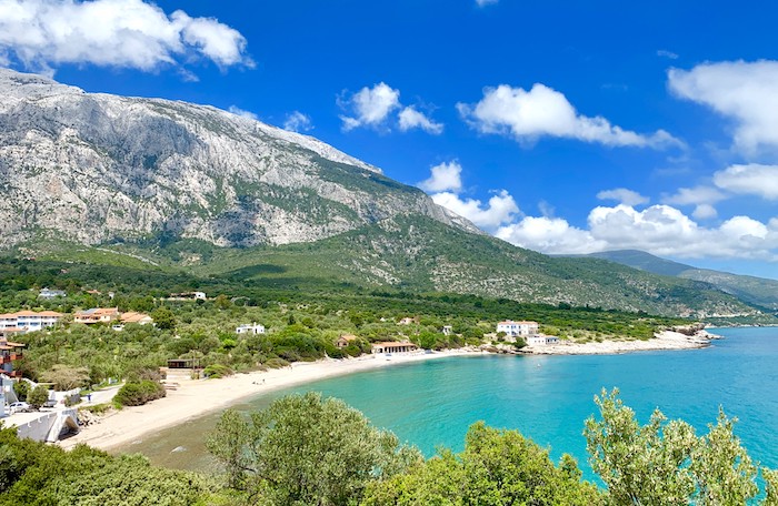 Limnionas beach op Samos