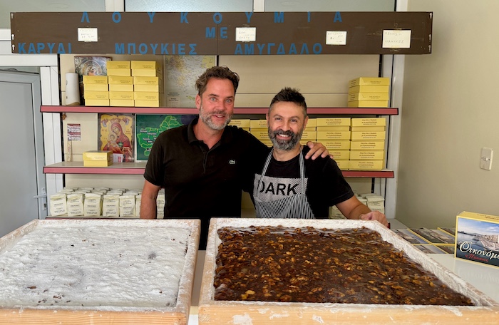 Bij O Pappous voor Loukoumi uit Volos