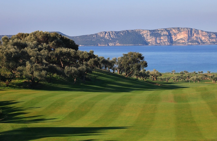 Prachtige 18 holes golfbaan van Costa Navarino Peloponnesos