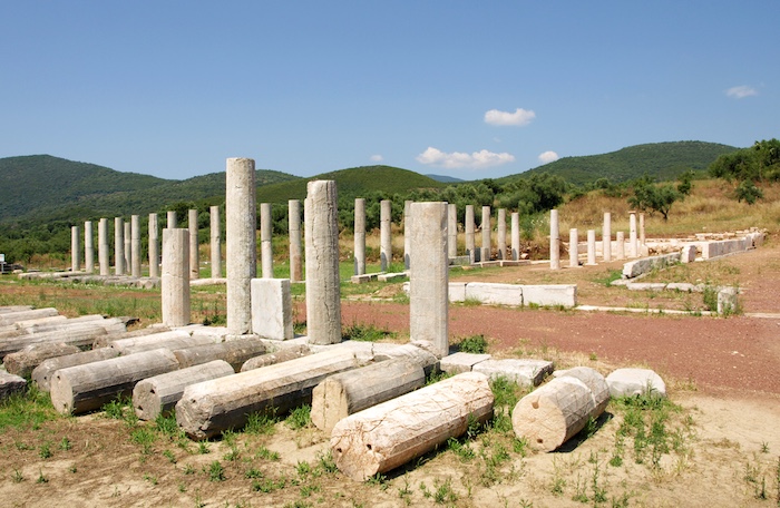 Archeologisch Messini op de Peloponnesos