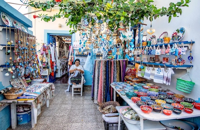 Ambachten in Olympos op Karpathos