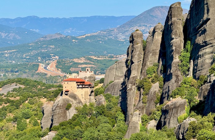 Meteora klooster in Thessalie