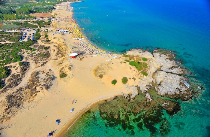 Ammolofoi Beach bij Kavala