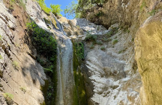 Nidri watervallen op Lefkas