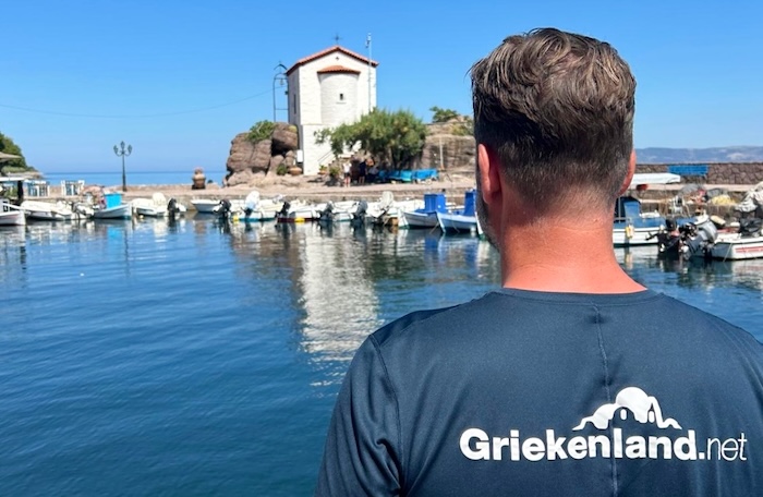 25 jaar Griekenland.net Bas Wanrooij op Lesbos