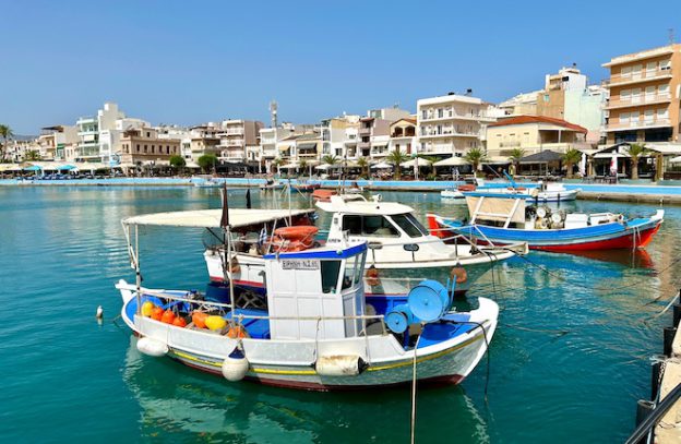 Haventje van Sitia op Kreta