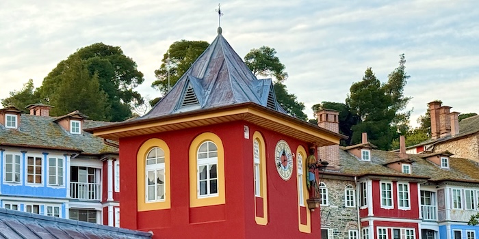 Vatopedi klooster op Mount Athos